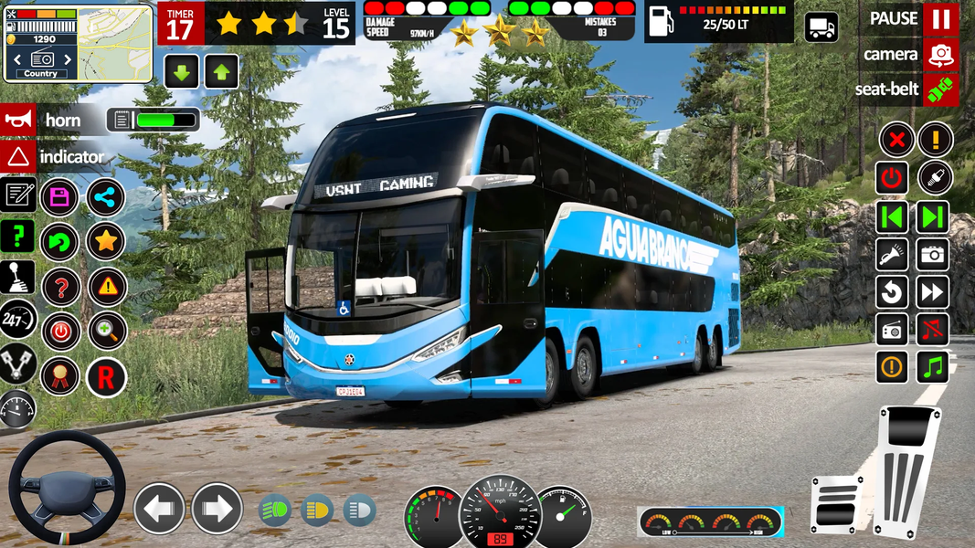 Euro Bus Driving Bus Simulator - Gameplay image of android game
