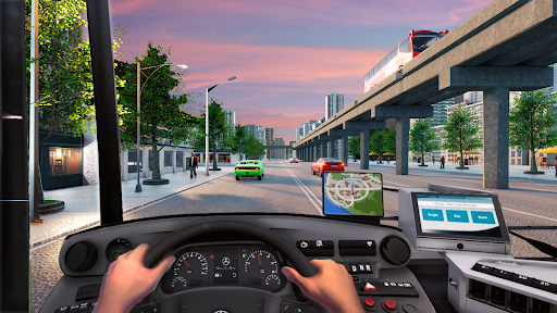 Euro Coach Bus City Driver - عکس بازی موبایلی اندروید
