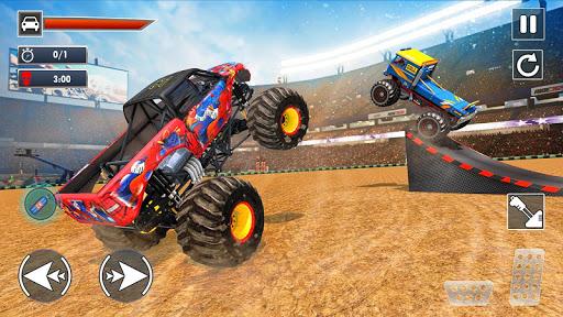 Extreme Monster Truck Crash Derby Stunts - عکس برنامه موبایلی اندروید