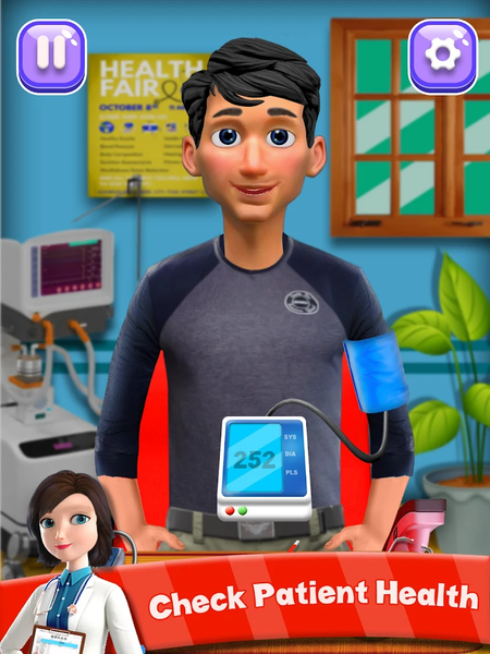 Injection Doctor Hospital Game - عکس بازی موبایلی اندروید