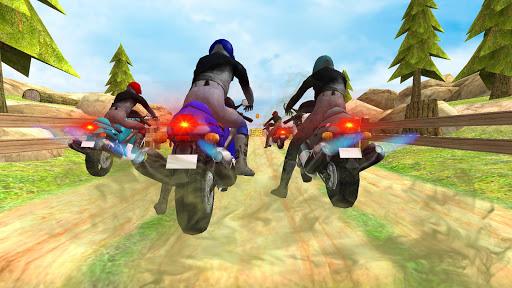 Mega ramp bike impossible stunts: Racing game - Gameplay image of android game