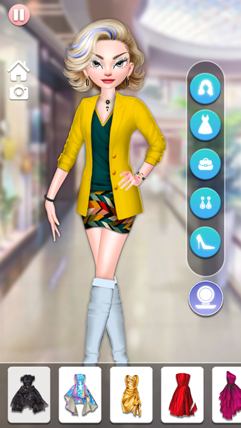 Fashion Dress Up, Makeup Game - عکس بازی موبایلی اندروید