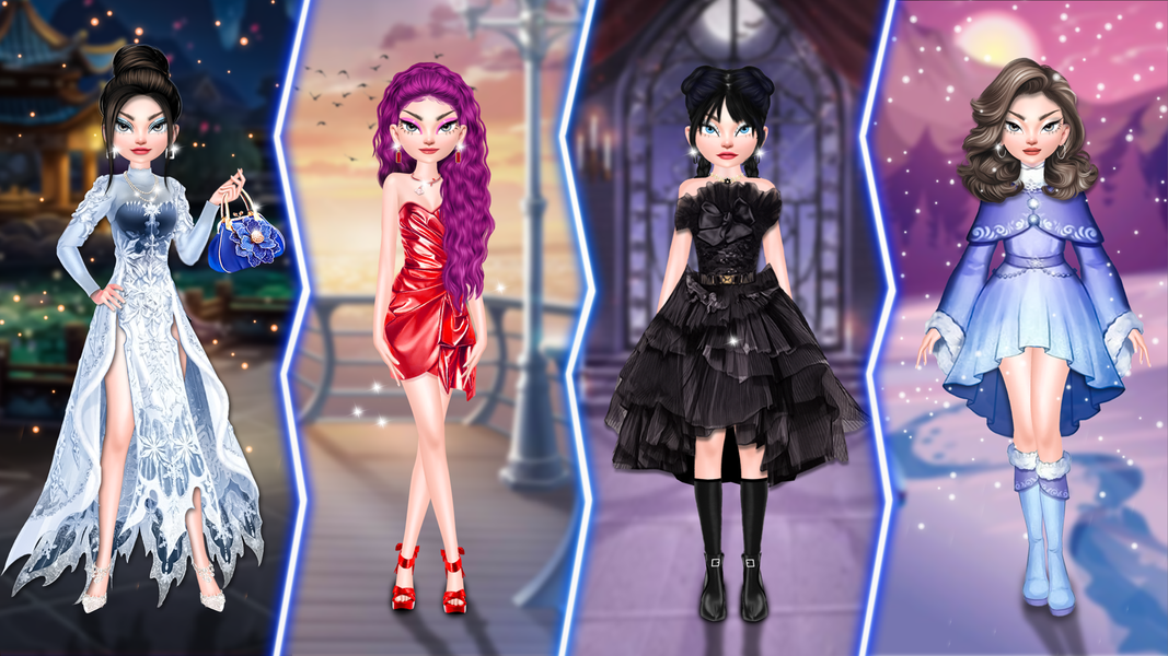 Fashion Dress Up, Makeup Game - عکس بازی موبایلی اندروید