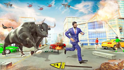 Wild Gorilla City Attack - Gameplay image of android game