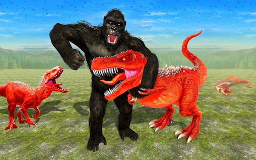 Wild Gorilla City Attack - Gameplay image of android game