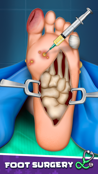 Offline Surgeon Doctor Games - Gameplay image of android game
