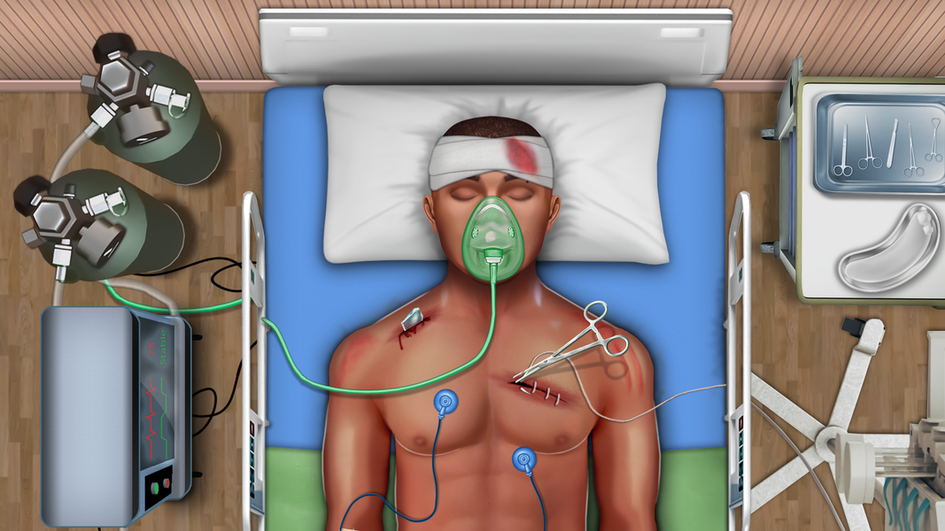 Offline Surgeon Doctor Games - Gameplay image of android game