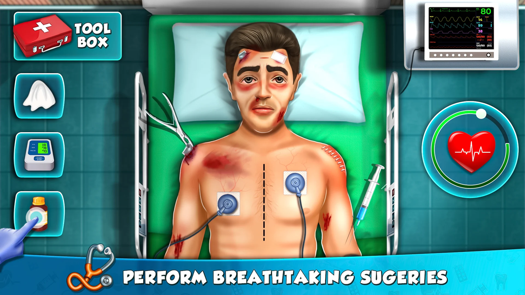 Doctor Operation Surgery Games - عکس بازی موبایلی اندروید