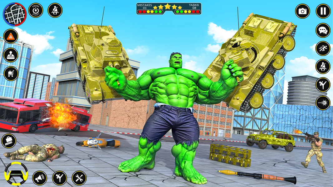 Superhero Incredible Monster - عکس برنامه موبایلی اندروید