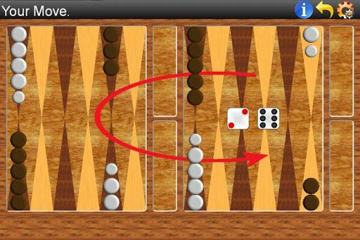 Backgammon - عکس برنامه موبایلی اندروید