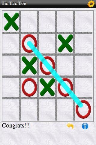 Tic Tac Toe - عکس بازی موبایلی اندروید