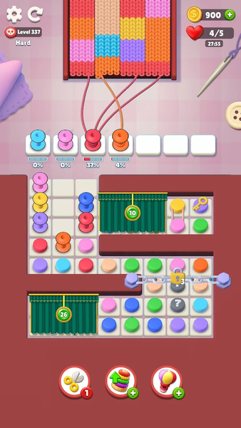 Knit Unravel - عکس بازی موبایلی اندروید