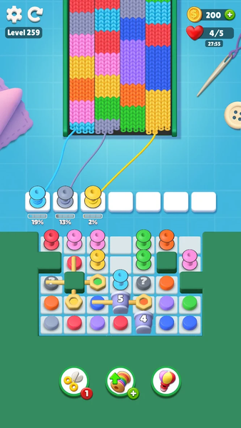 Knit Unravel - عکس بازی موبایلی اندروید