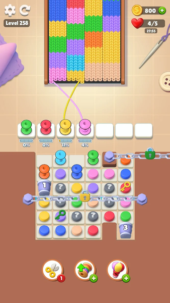 Knit Unravel - عکس بازی موبایلی اندروید