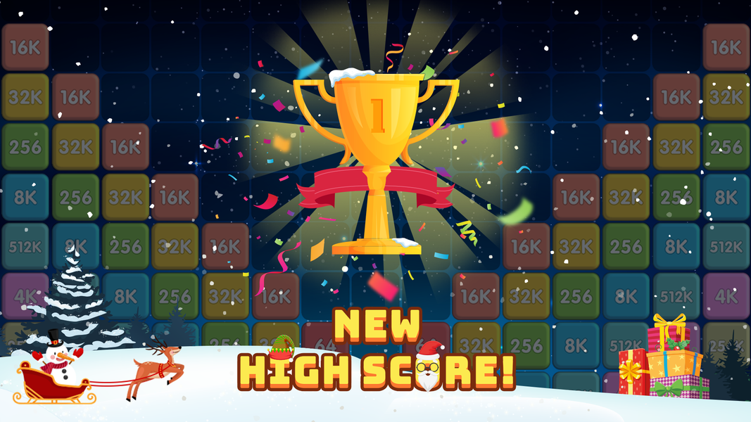 Merge Block: ۲۰۴۸ Puzzle - عکس بازی موبایلی اندروید