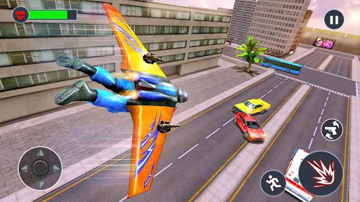 Flying Jetpack Hero Fighter - عکس بازی موبایلی اندروید