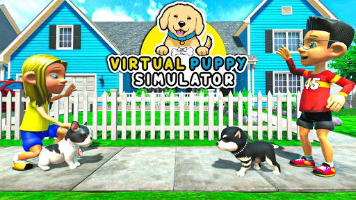 Virtual Puppy Dog Simulator: Cute Pet Games 2021 - عکس برنامه موبایلی اندروید