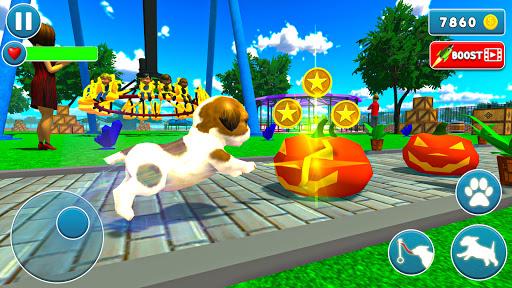 Virtual Puppy Dog Simulator: Cute Pet Games ۲۰۲۱ - عکس برنامه موبایلی اندروید
