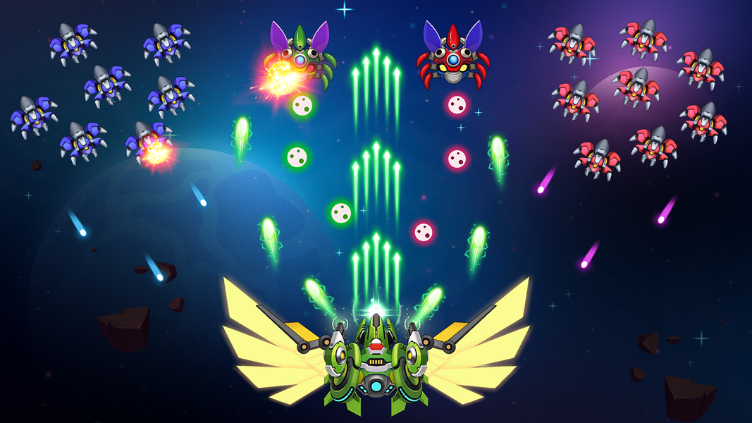 Galaxy Invader: Space Attack - Gameplay image of android game