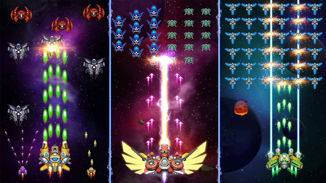 Galaxy Invader: Space Attack - Gameplay image of android game