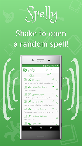 Spelly - Harry Potter spells and a quiz game! - Image screenshot of android app