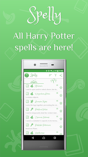 Spelly - Harry Potter spells and a quiz game! - Image screenshot of android app