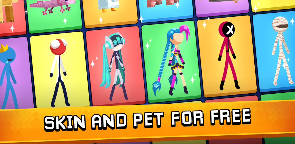 Stickman Parkour: Jump and run - عکس بازی موبایلی اندروید