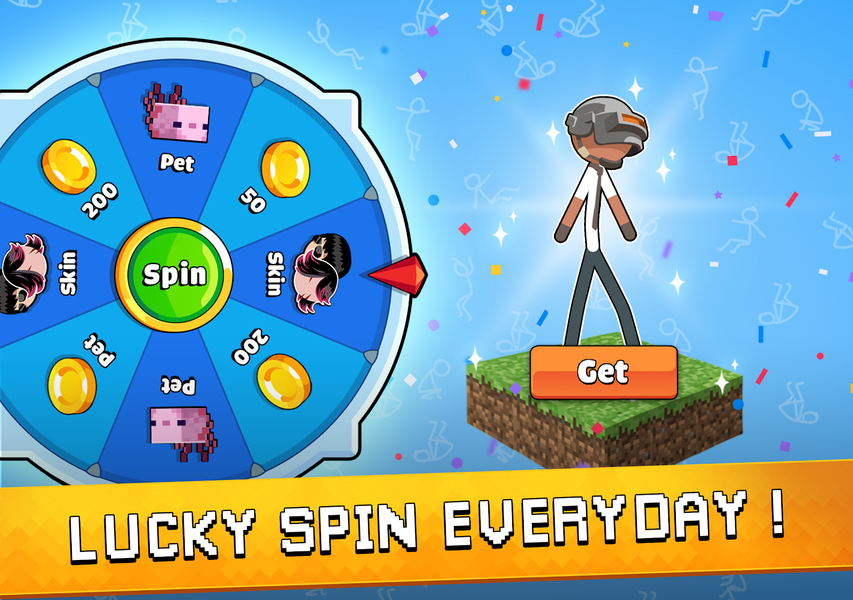 Stickman Parkour: Jump and run - عکس بازی موبایلی اندروید