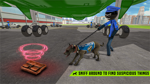 Stickman Police Dog Chase - عکس بازی موبایلی اندروید