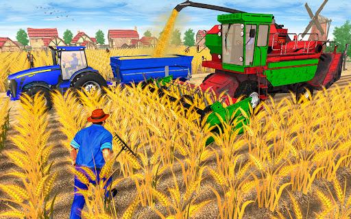 Indian Tractor Driving Game ۳D - عکس بازی موبایلی اندروید