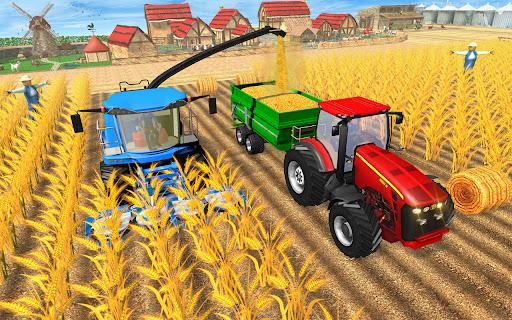 Indian Tractor Driving Game ۳D - عکس بازی موبایلی اندروید