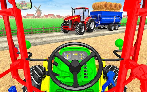 Indian Tractor Driving Game 3D - Gameplay image of android game