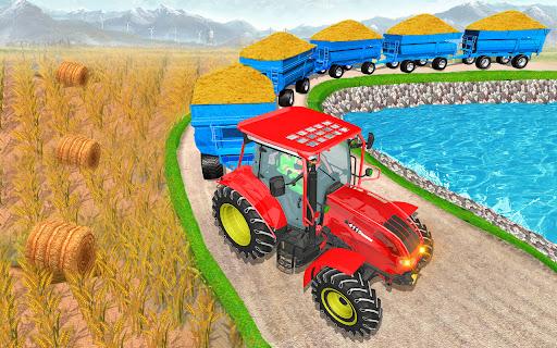 Indian Tractor Driving Game ۳D - عکس بازی موبایلی اندروید