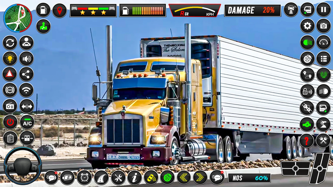 American Truck ۳D Cargo Truck - عکس بازی موبایلی اندروید