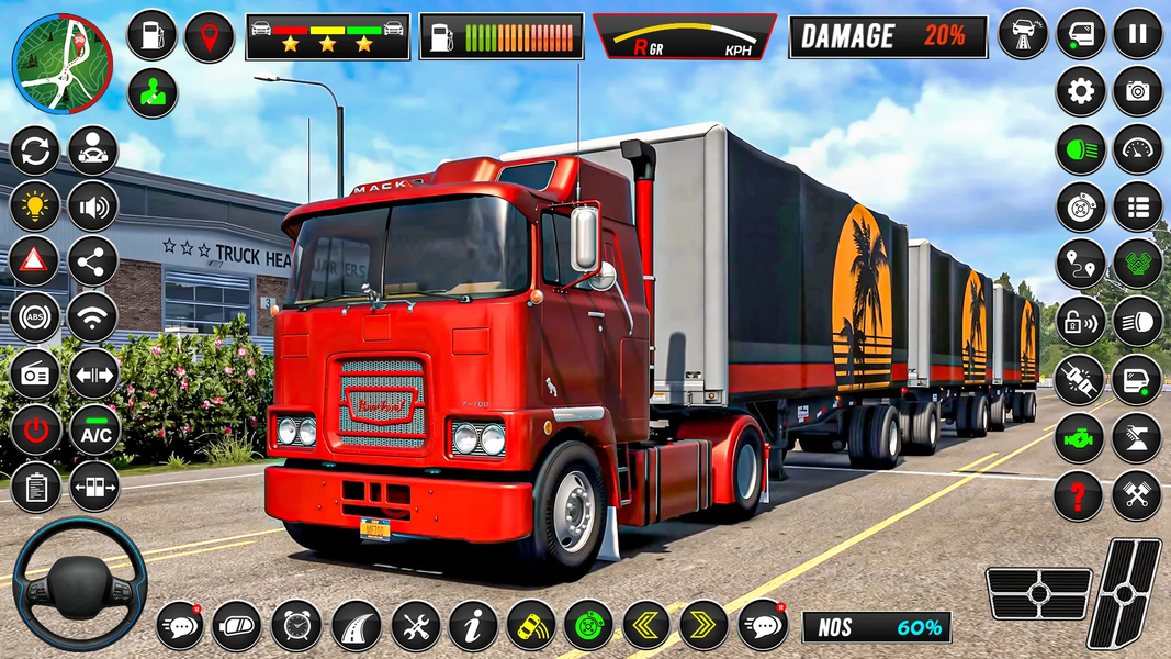 American Truck ۳D Cargo Truck - عکس بازی موبایلی اندروید