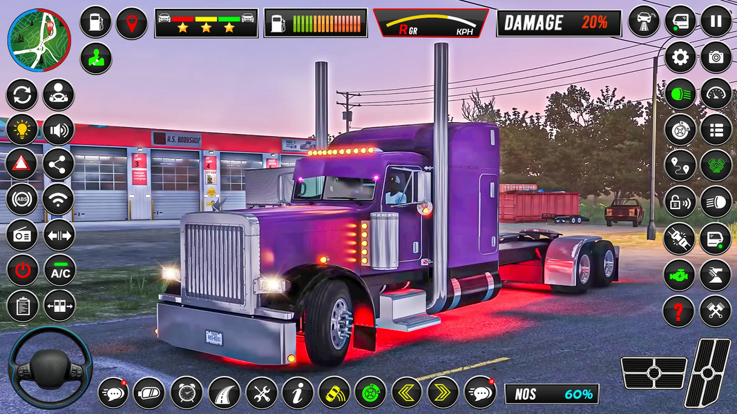 American Truck ۳D Cargo Truck - عکس بازی موبایلی اندروید