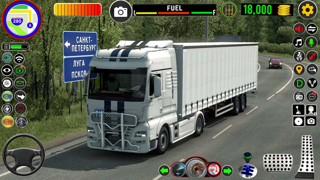 Truck Games Euro Truck Driving - عکس بازی موبایلی اندروید