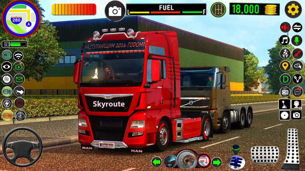 Truck Games Euro Truck Driving - عکس بازی موبایلی اندروید