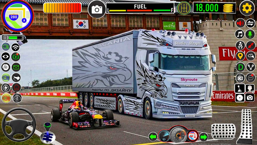 Truck Games Euro Truck Driving - عکس بازی موبایلی اندروید