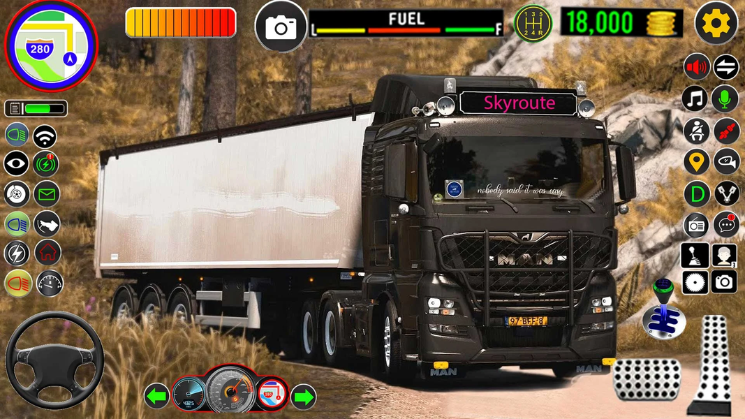 Truck Games Euro Truck Driving - عکس بازی موبایلی اندروید