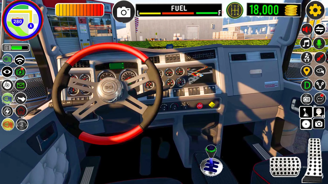 Truck Games Euro Truck Driving - Gameplay image of android game