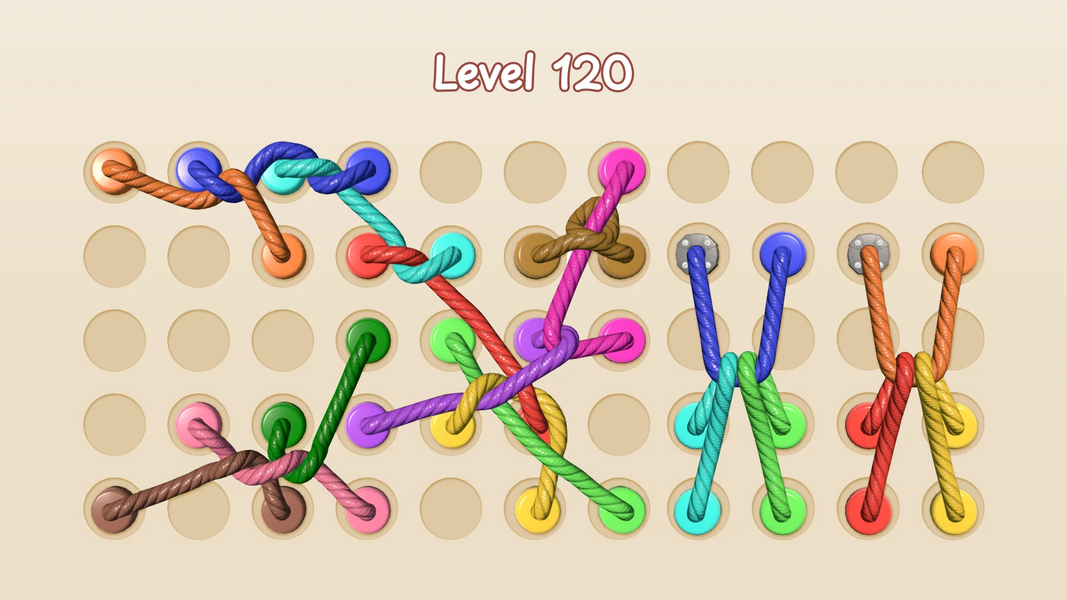 Tangle Rope 3D: Untwist Knots - Gameplay image of android game