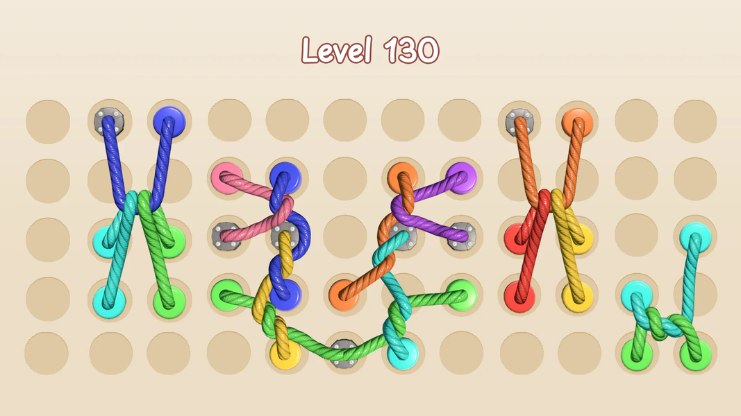 Tangle Rope 3D: Untwist Knots - Gameplay image of android game