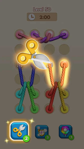 Tangle Rope 3D: Untwist Knots - Gameplay image of android game