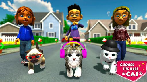 Virtual Cat Simulator: Cute Cat Kitty Game - عکس برنامه موبایلی اندروید