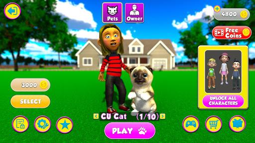 Virtual Cat Simulator: Cute Cat Kitty Game - Image screenshot of android app
