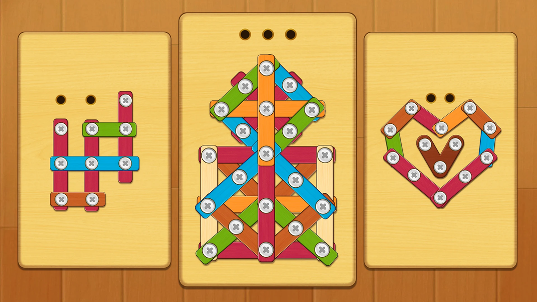 Unscrewing Wood - عکس بازی موبایلی اندروید