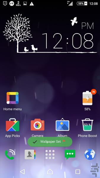 SAMSUNG GALAXY S پس زمینه - عکس برنامه موبایلی اندروید
