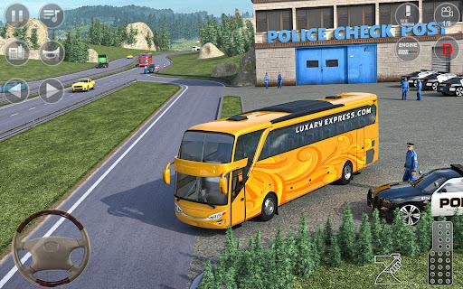 Euro Bus Driving Simulator - Gameplay image of android game