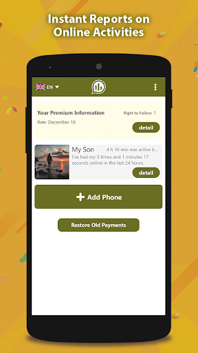 SgFamilyStat - Online Tracking and Last Seen - Image screenshot of android app